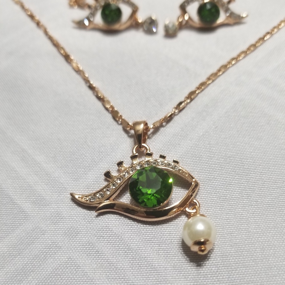 Eye of Horus jewelry set - Picture 5 of 5